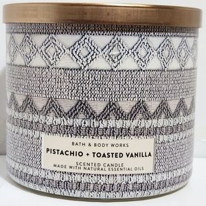 BBW Pistachio & Toasted Vanilla Candle